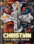 Christian Coloring Book For Adults and Teens Cover