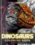 Dinosaur Coloring Book For Adults and Teens Cover