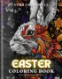Easter Coloring Book For Adults and Teens Cover