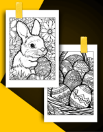 Easter Coloring Book Pages Examples