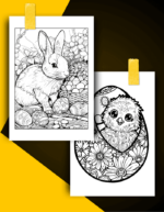 Easter Coloring Book Pages Examples 3