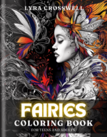 Fairy Coloring Book For Adults and Teens Cover