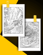 Fish Coloring Book Pages Examples 3