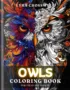 Owl Coloring Book For Adults and Teens Cover