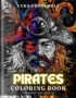 Pirate Coloring Book For Adults and Teens Cover