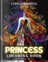 Princess Coloring Book For Adults and Teens Cover